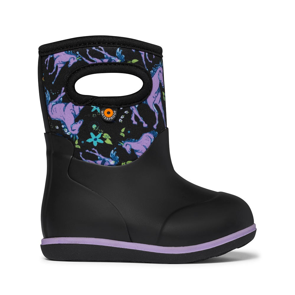 Bogs Baby Classic Unicorn Awesome Black Multi FINAL SALE