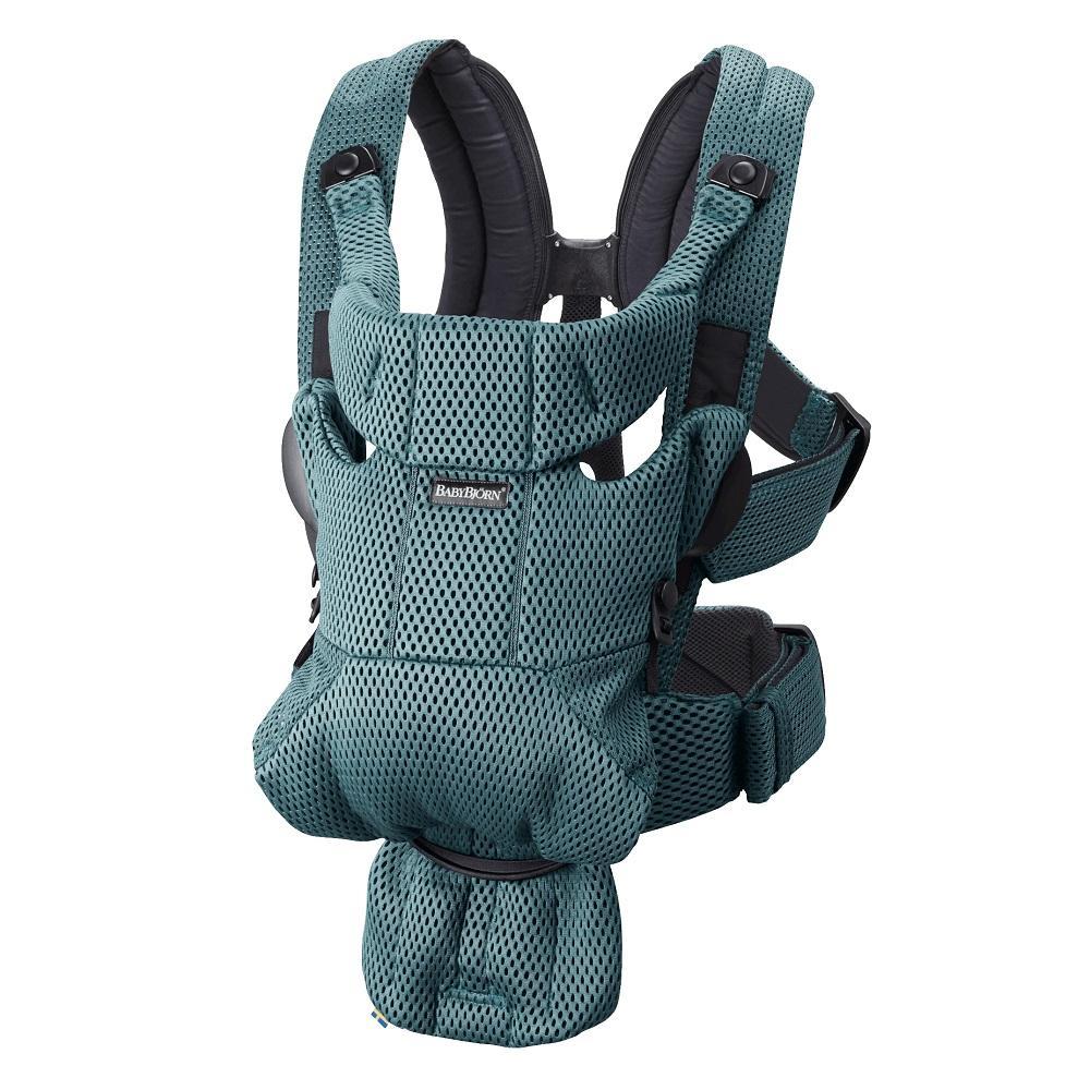 BABYBJORN Baby Carrier Free Sage green 3D Mesh