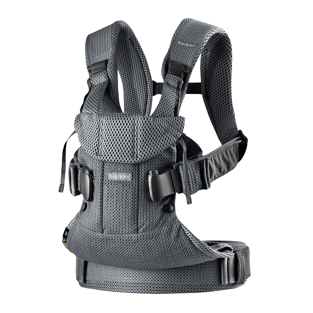 Baby Bjorn Baby Carrier One Air 3D Mesh Anthracite babyandme babyandme Kelowna Store