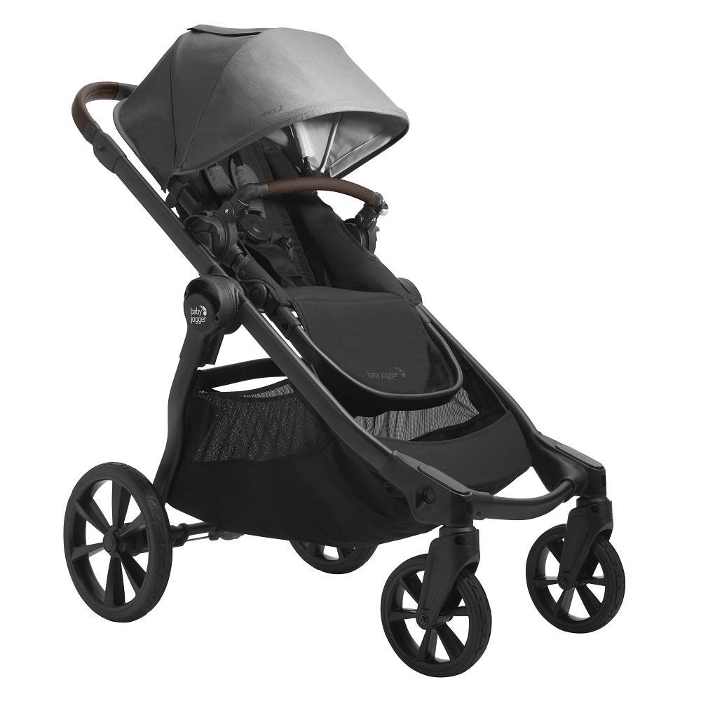 Baby Jogger City Select 2 Eco Harbour Grey babyandme babyandme Kelowna Store