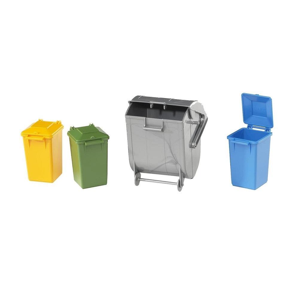 Bruder Garbage Can Set (3 Small, 1 Large) - babyandme.ca