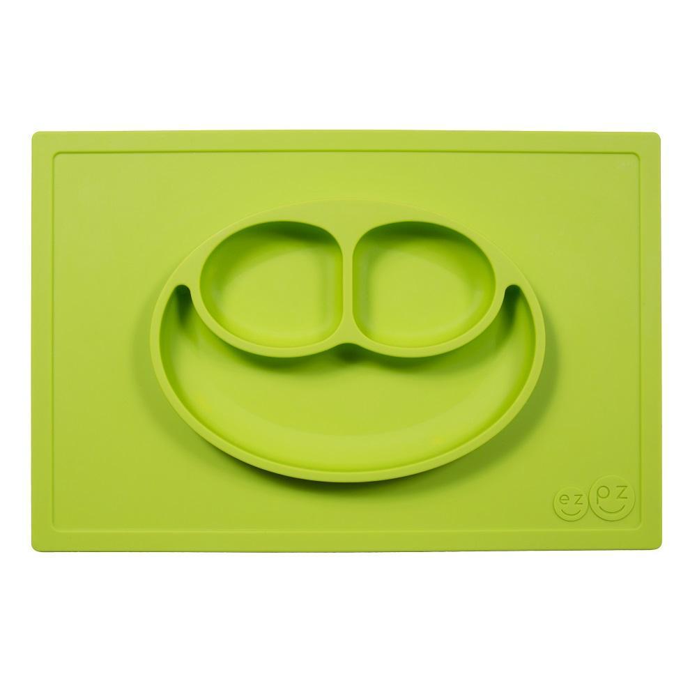 Ezpz Happy Mat (Lime) - babyandme.ca – babyandme.ca Kelowna Store