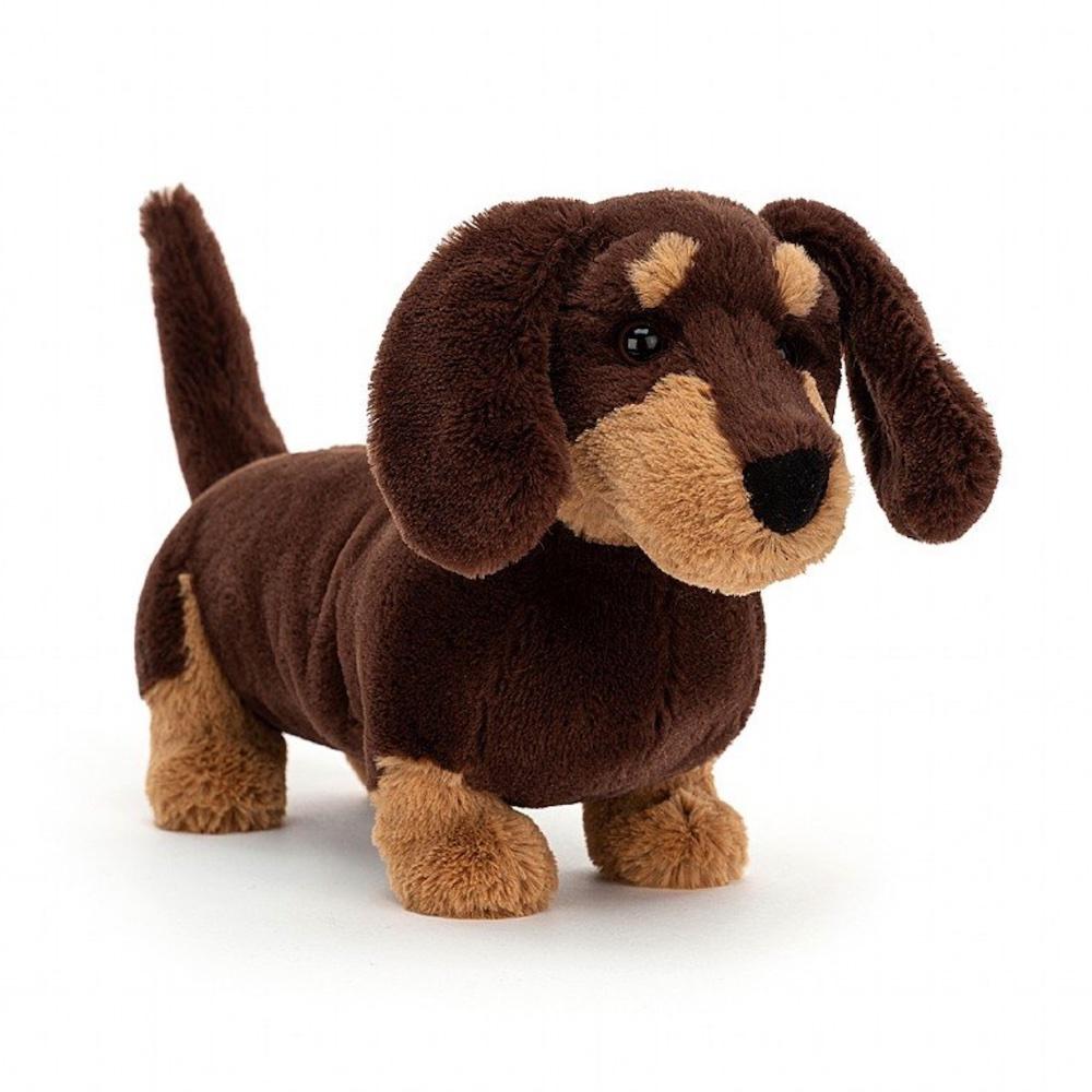 Jellycat Henry Hound Dog Stuffed Animal, Little 12 Palestine