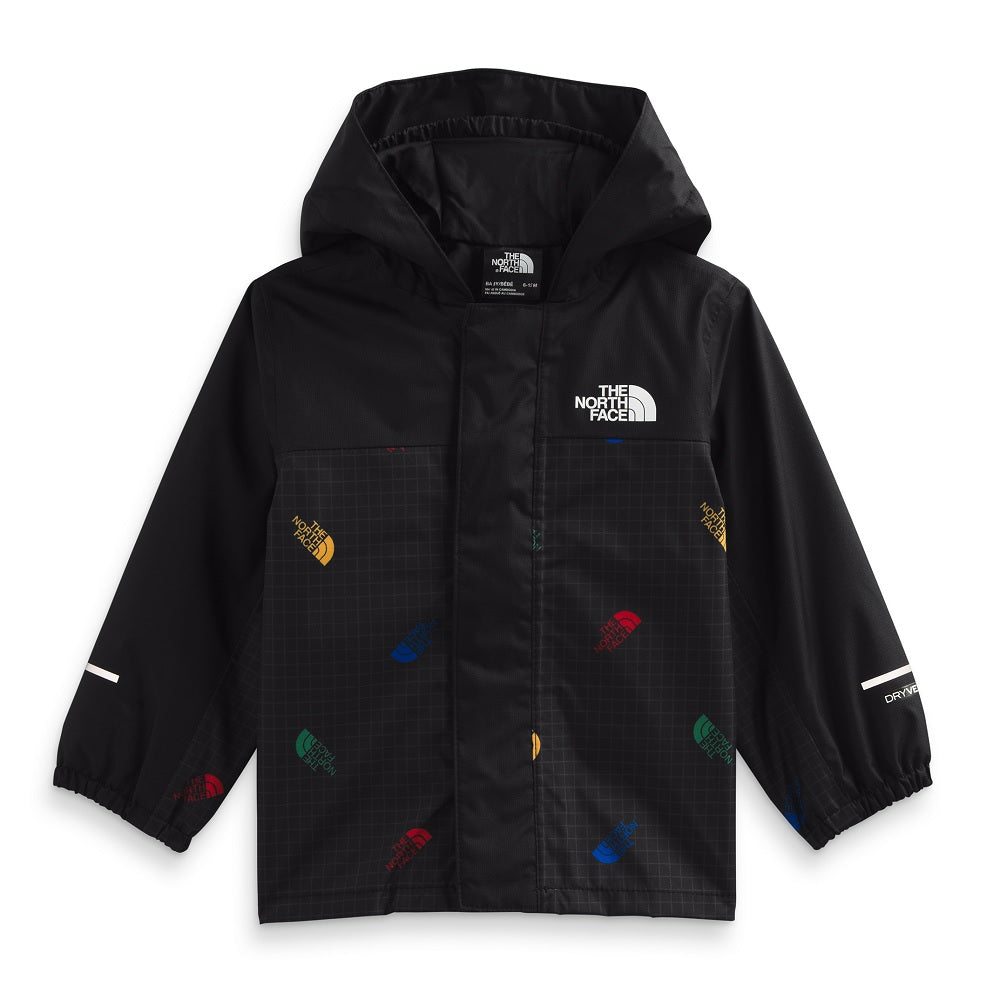 The North Face Antora Print Rain Jacket 3 24m Black 18 24M