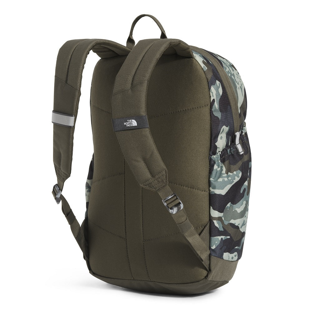 The North Face Youth Mini Recon Backpack (New Taupe Green Never Stop Camo  Print/New Taupe Green)