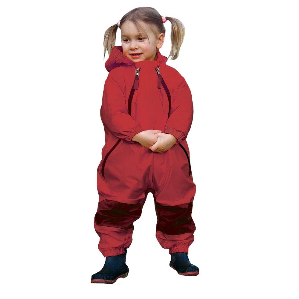 Kids' Rancher Waterproof Coverall - Classic Red