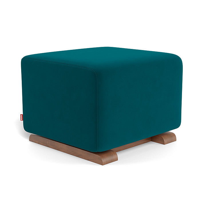 Monte Gliding Ottoman (Walnut Base) SPECIAL ORDER