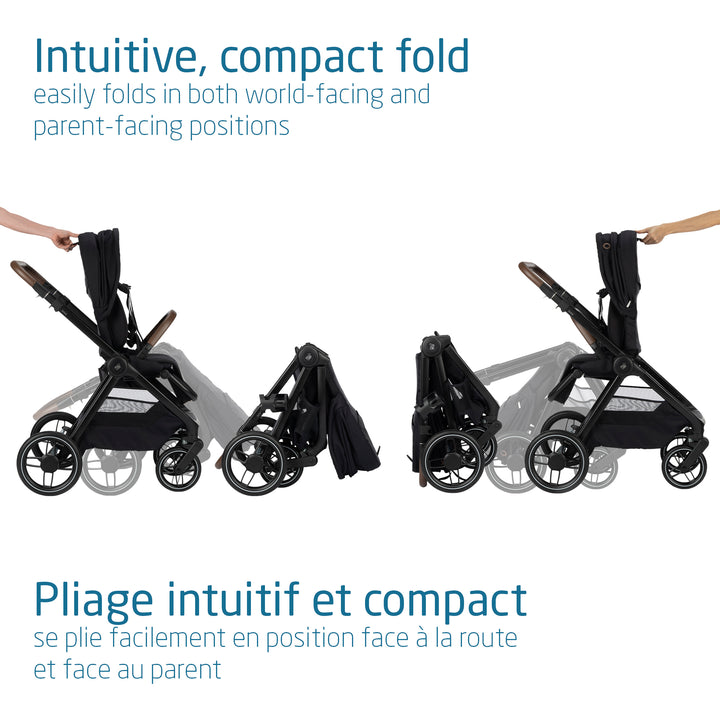 Maxi Cosi Oxford Stroller (Essential Black)