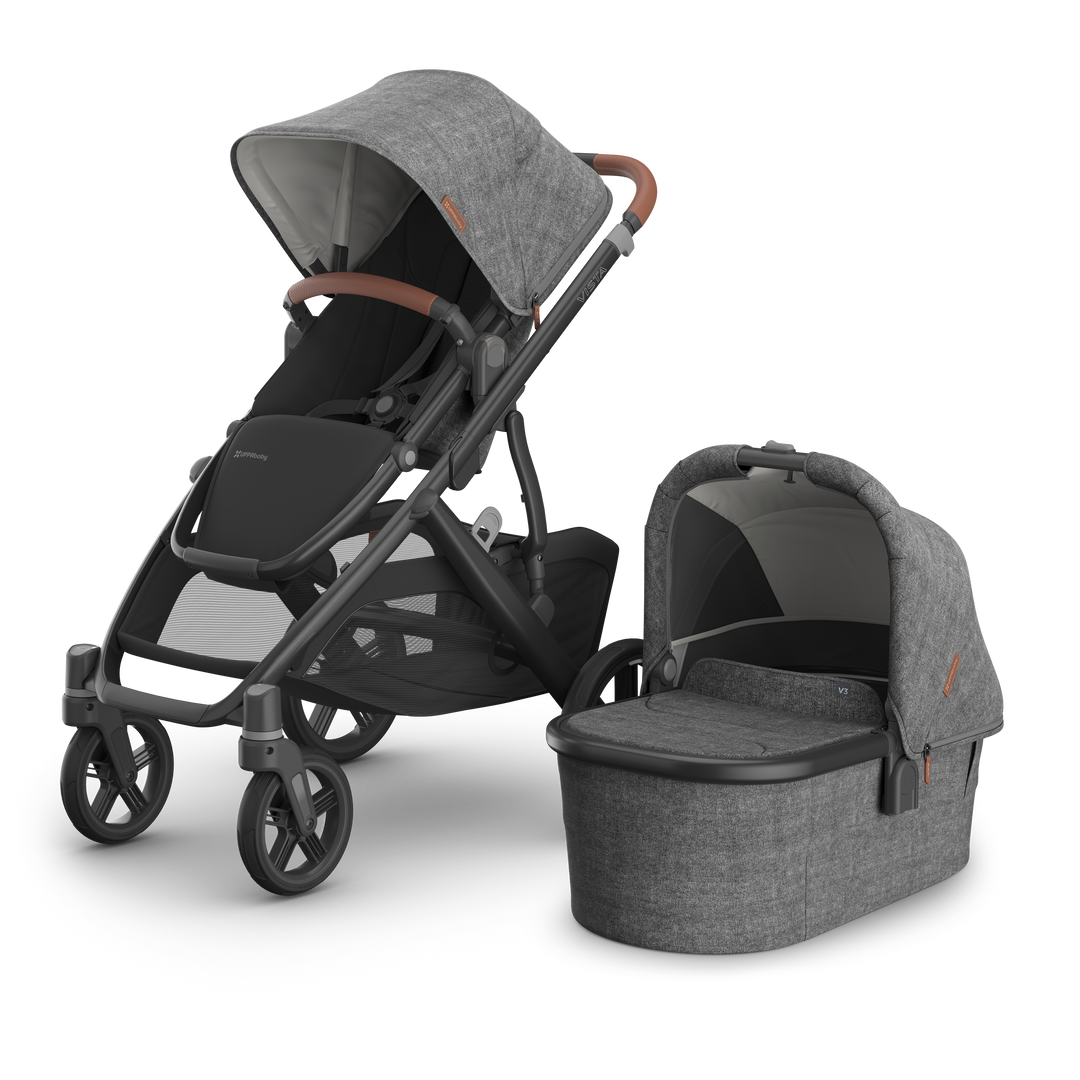 UPPAbaby Bassinet V3 (Greyson - Charcoal Melange)