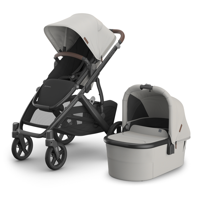 UPPAbaby Bassinet V3 (Savannah - Pearl Gray Jacquard)