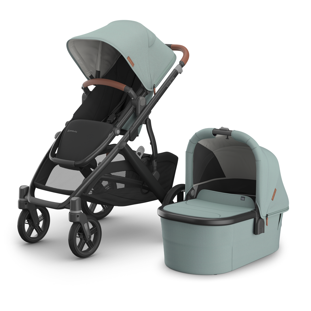 UPPAbaby Bassinet V3 (Kenzi - Mystic Aqua)