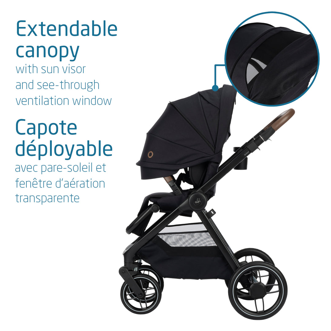 Maxi Cosi Oxford Stroller (Essential Black)