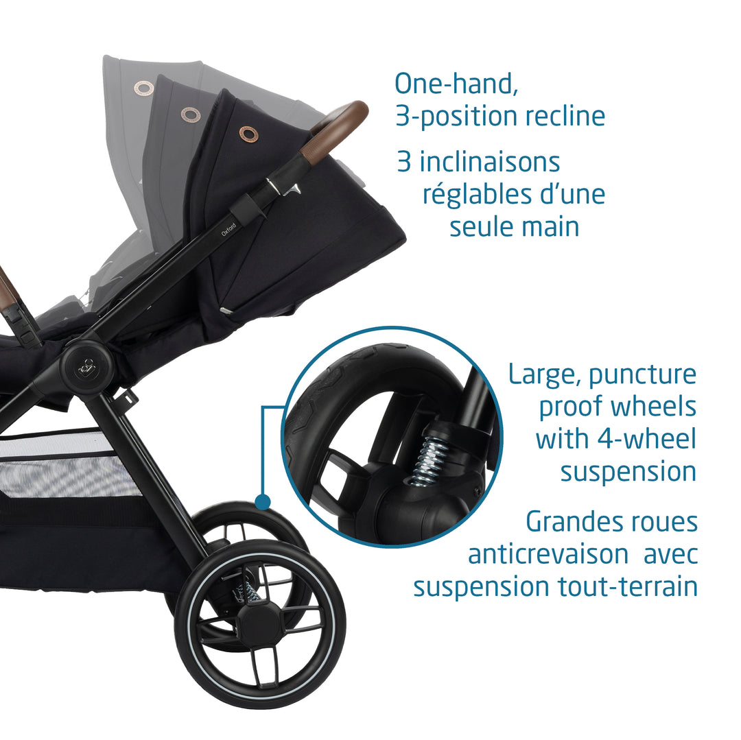 Maxi Cosi Oxford Stroller (Essential Black)