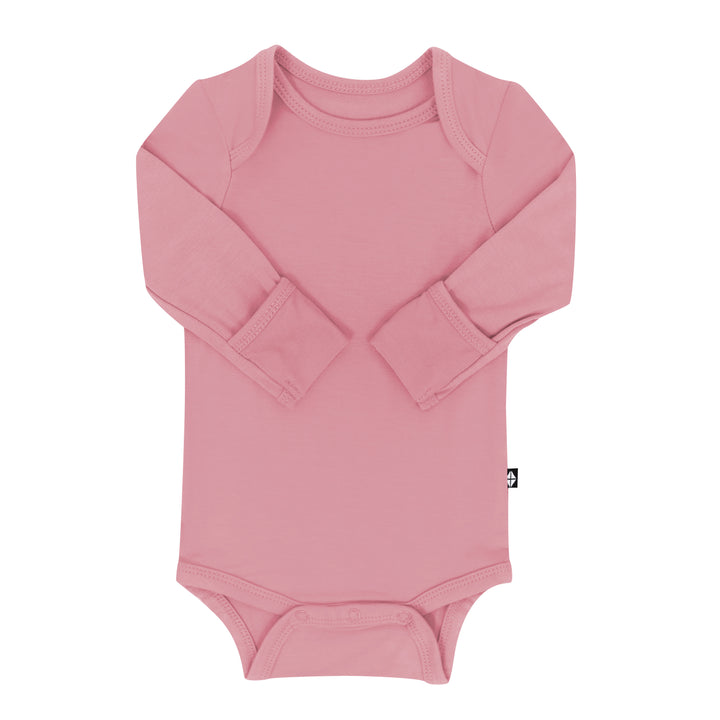 Kyte Baby Long Sleeve Bodysuit (Apple Blossom)