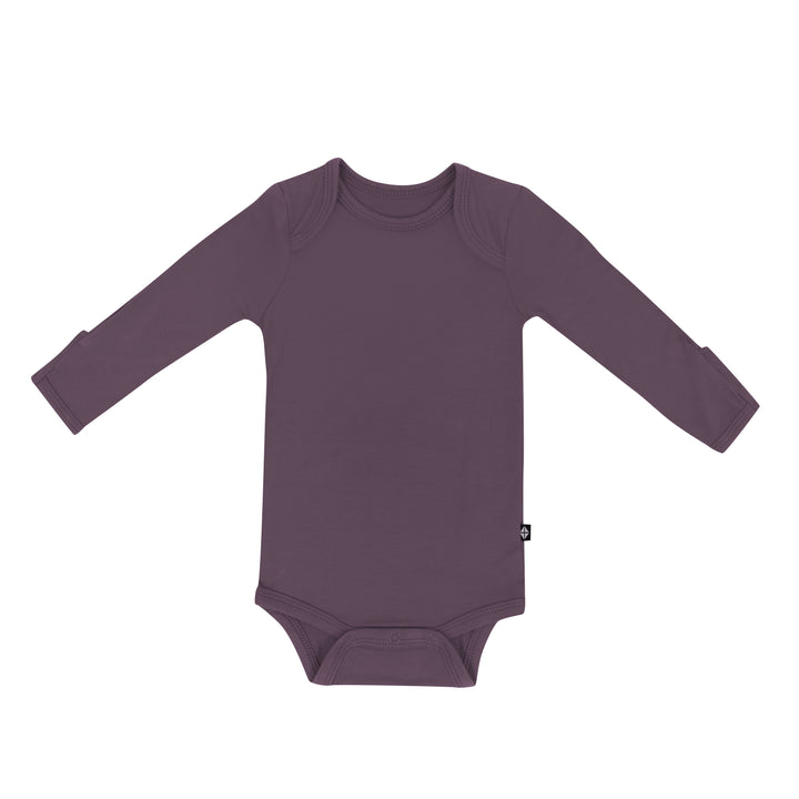 Kyte Baby Long Sleeve Bodysuit (Currant)