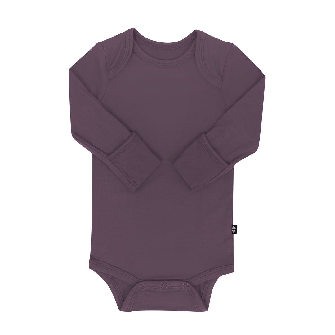 Kyte Baby Long Sleeve Bodysuit (Currant)