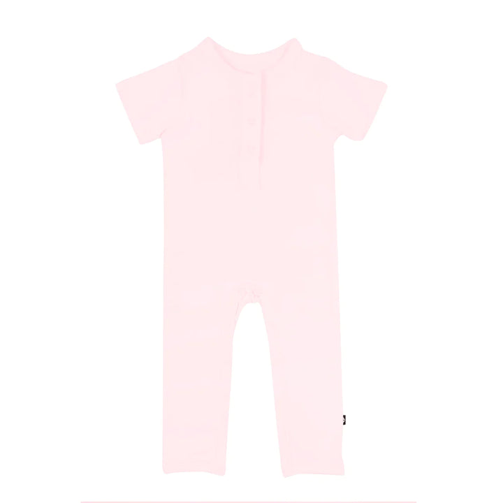 Kyte Baby Short Sleeve Romper (Sakura)