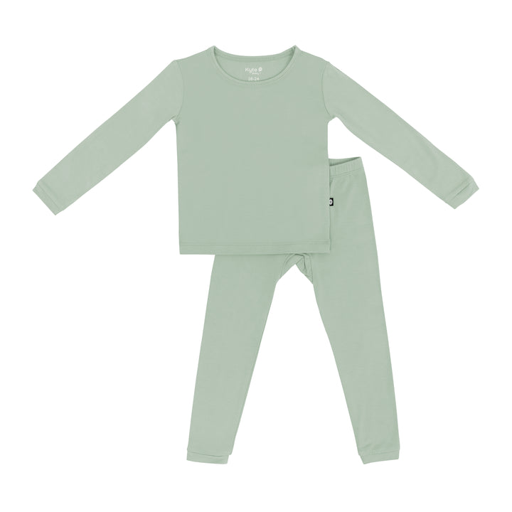 Kyte Baby Long Sleeve Pajamas (Thyme)