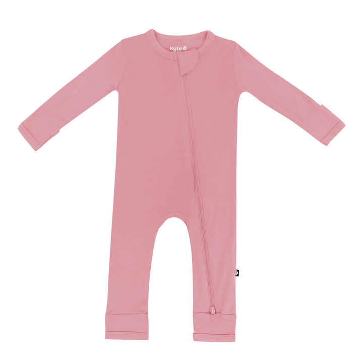 Kyte Baby Zippered Romper (Apple Blossom)