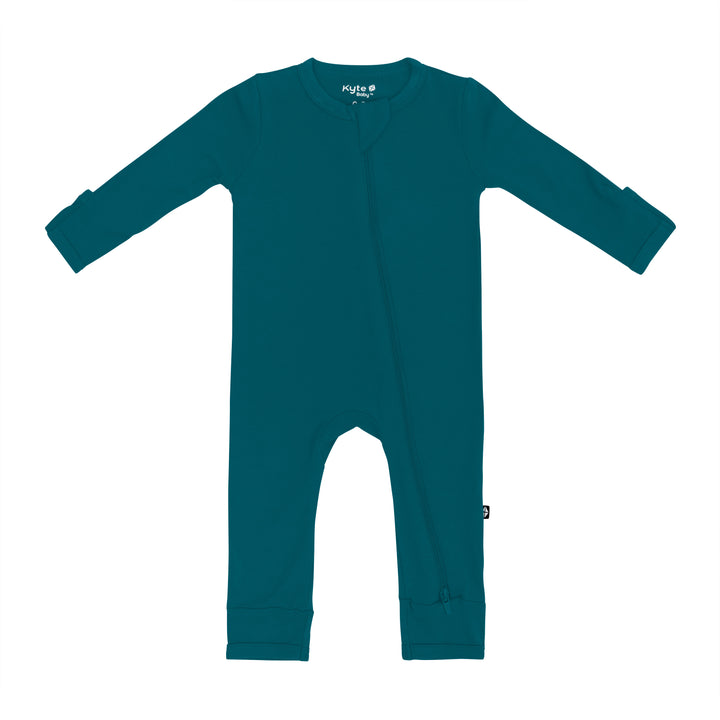 Kyte Baby Zippered Romper (Loch)