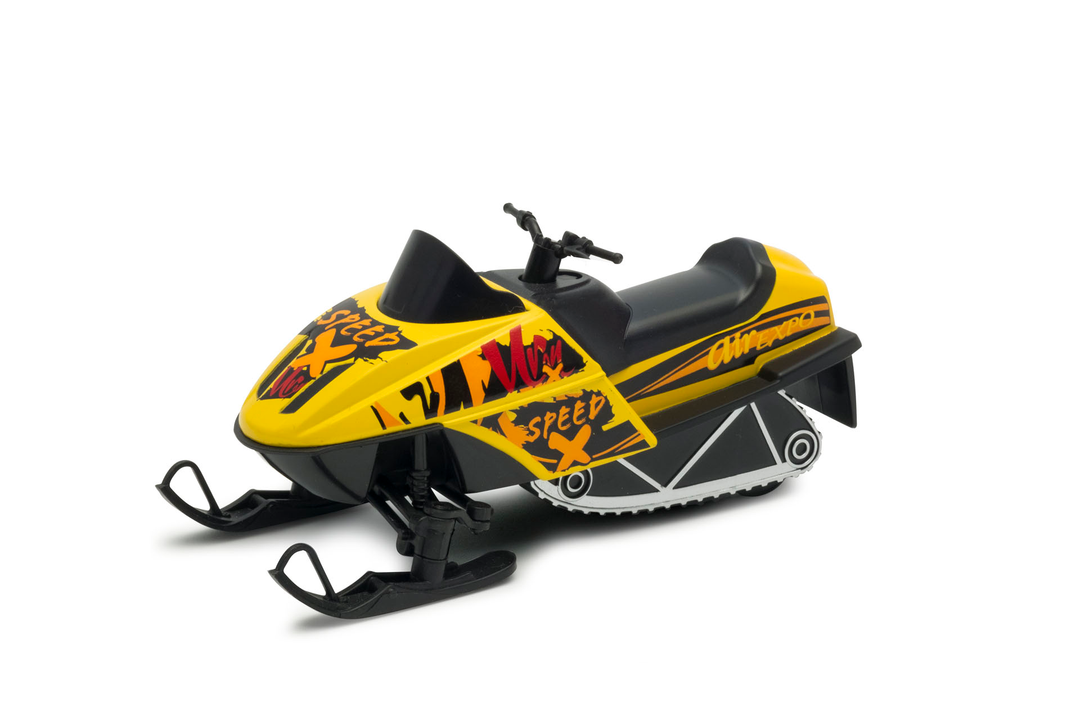 Welly Pull Back Snowmobile