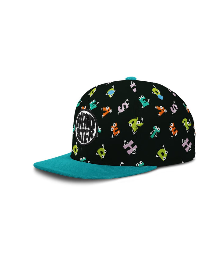 Headster Kids Alphabet Fiesta Black Snapback