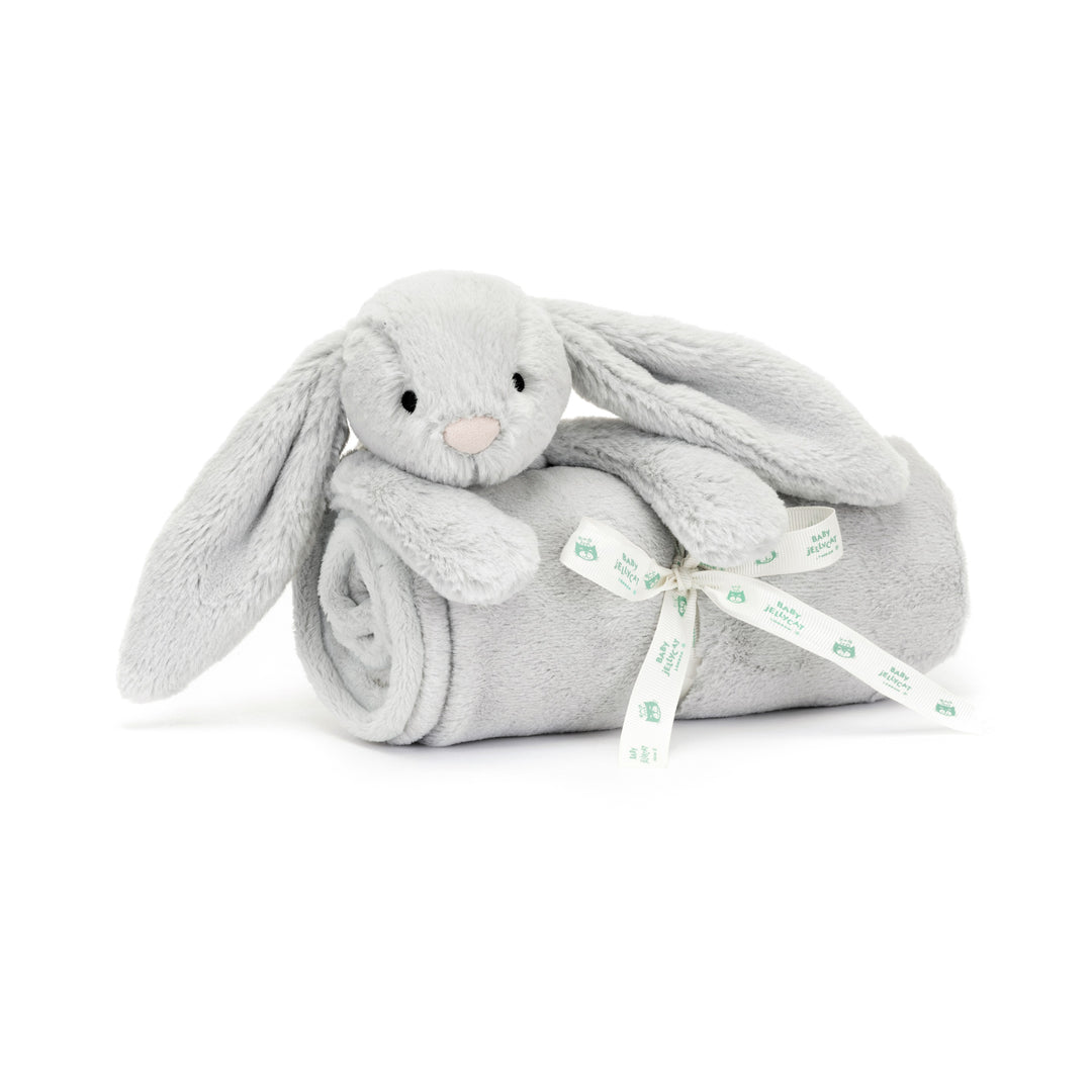 Jellycat Bashful Grey Bunny Blankie