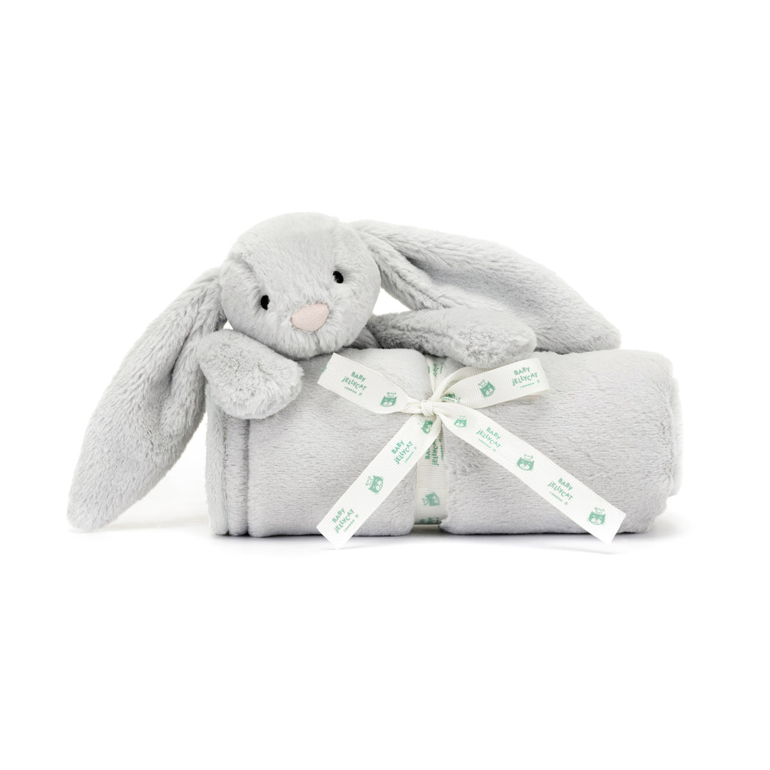 Jellycat Bashful Grey Bunny Blankie