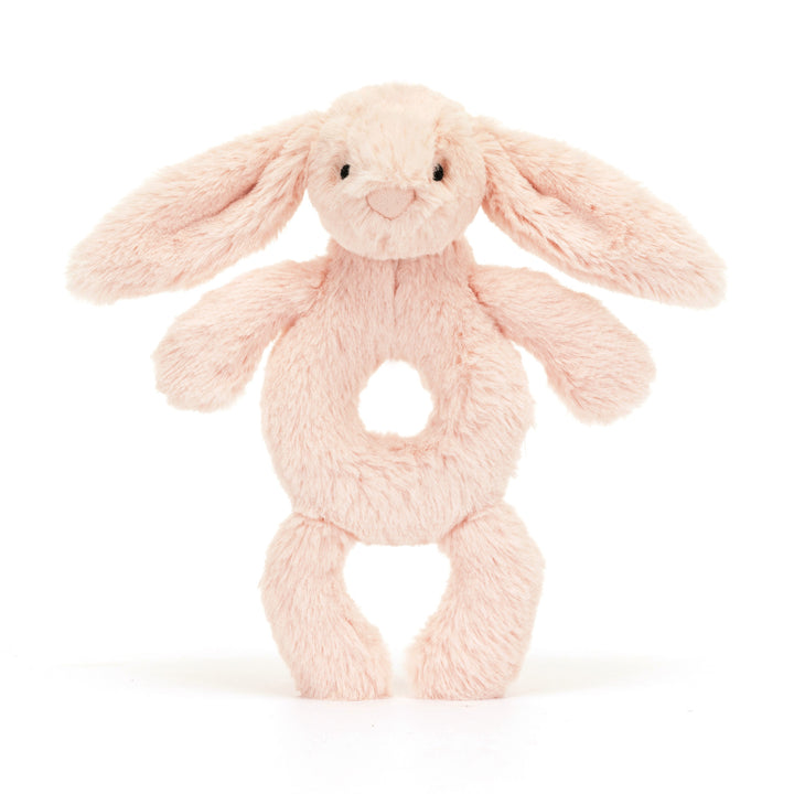 Jellycat Bashful Blush Bunny Ring Rattle