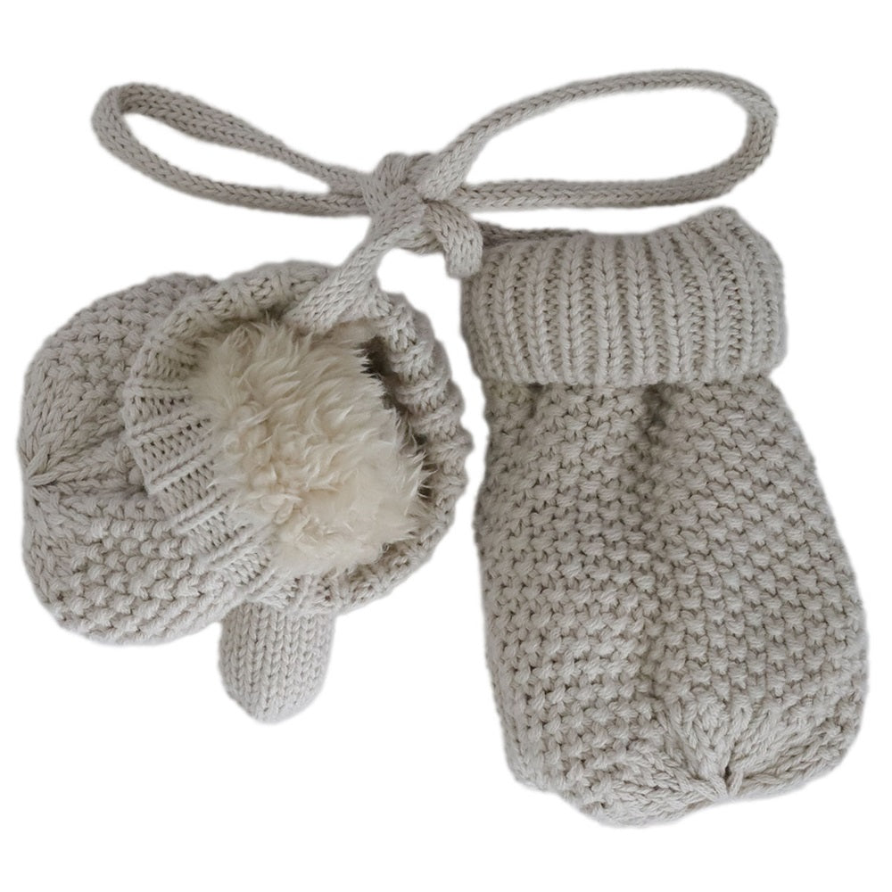 Calikids W2350 Cotton Knit Mittens