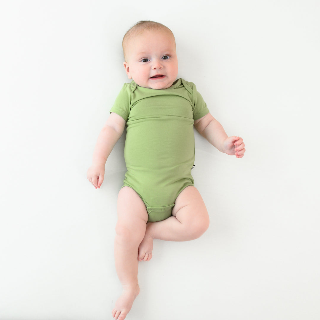 Kyte Baby Short Sleeve Bodysuit (Honu)