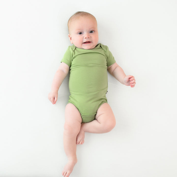 Kyte Baby Short Sleeve Bodysuit (Honu)