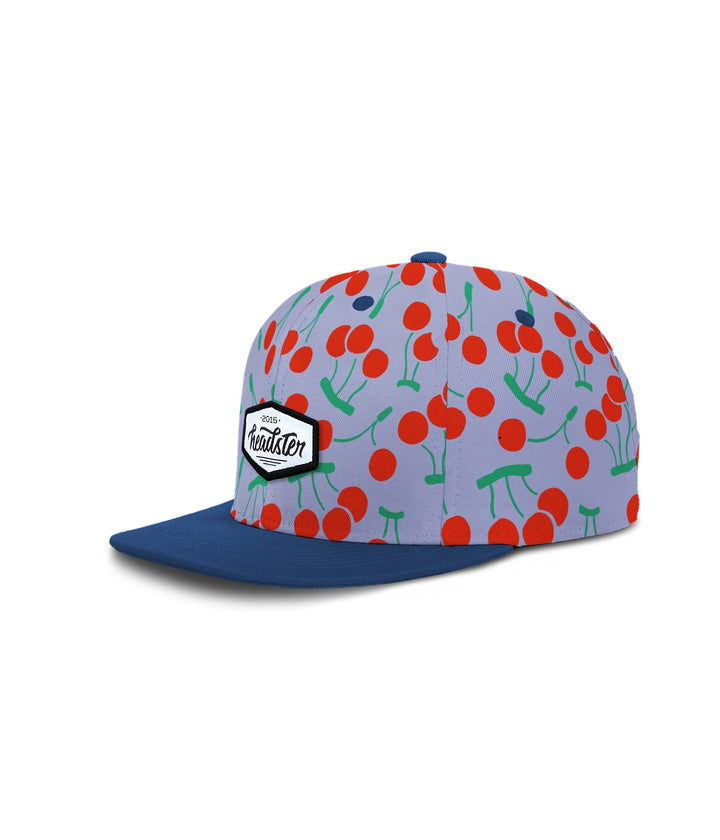 Headster Kids Cherry Temple Lavender Blue Snapback