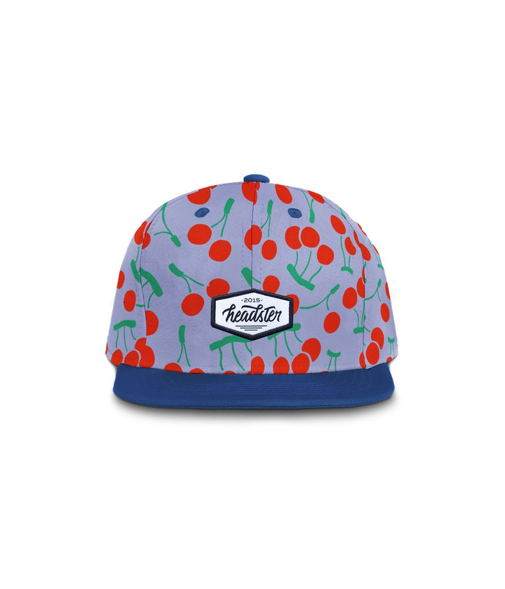 Headster Kids Cherry Temple Lavender Blue Snapback