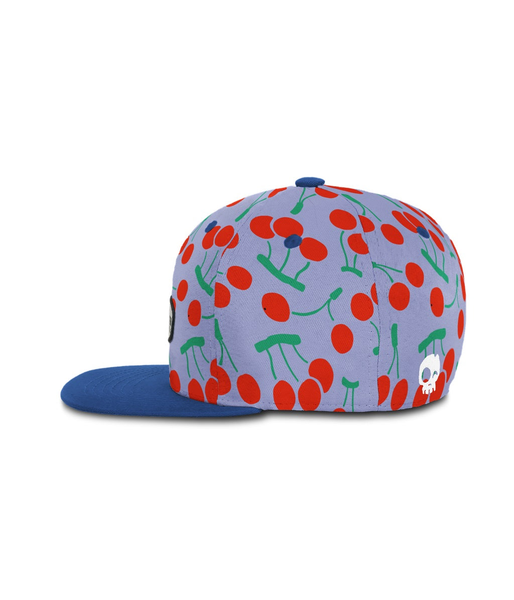 Headster Kids Cherry Temple Lavender Blue Snapback