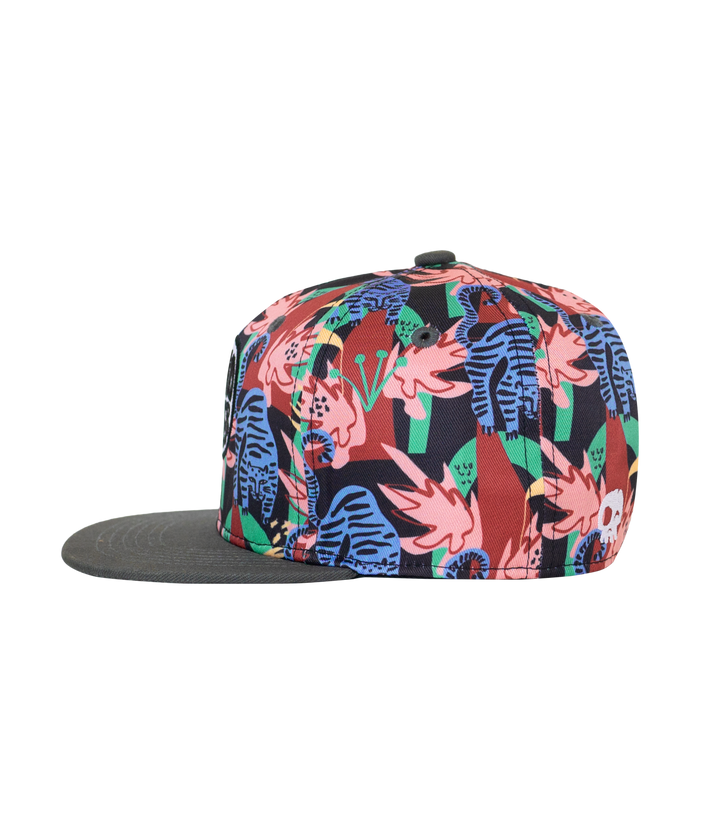 Headster Kids Easy, tiger! Black Snapback