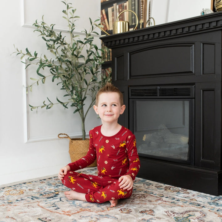 Kyte Baby Long Sleeve Pajamas (Houses of Hogwarts™) - FINAL SALE