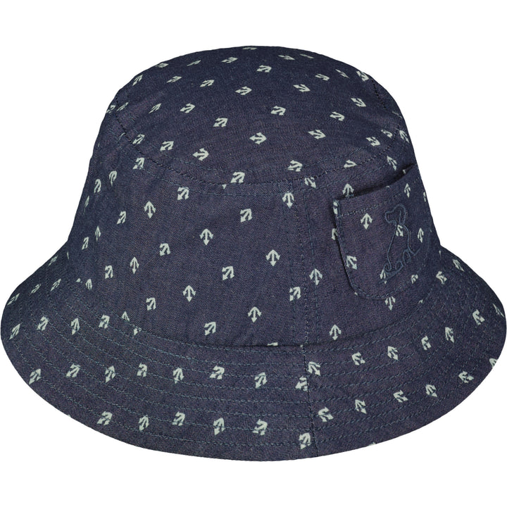 Me & Henry Fisherman Bucket Hat (Chambray Anchor)