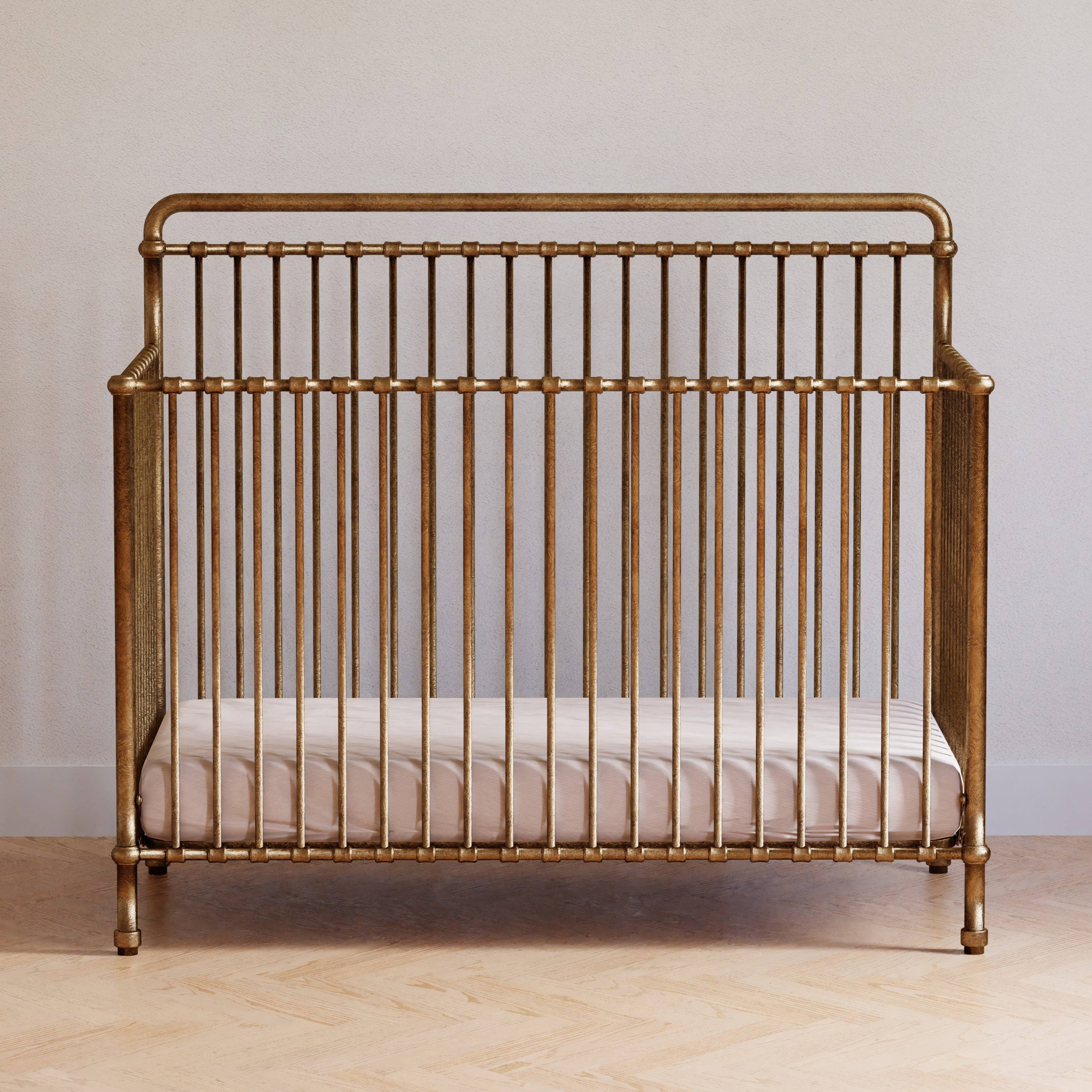 Million Dollar Baby Winston 4 in 1 Convertible Crib Vintage Gold IN STOCK