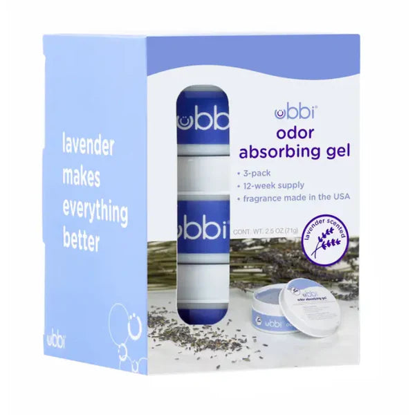 Ubbi Odor Absorbing Gel 3pk