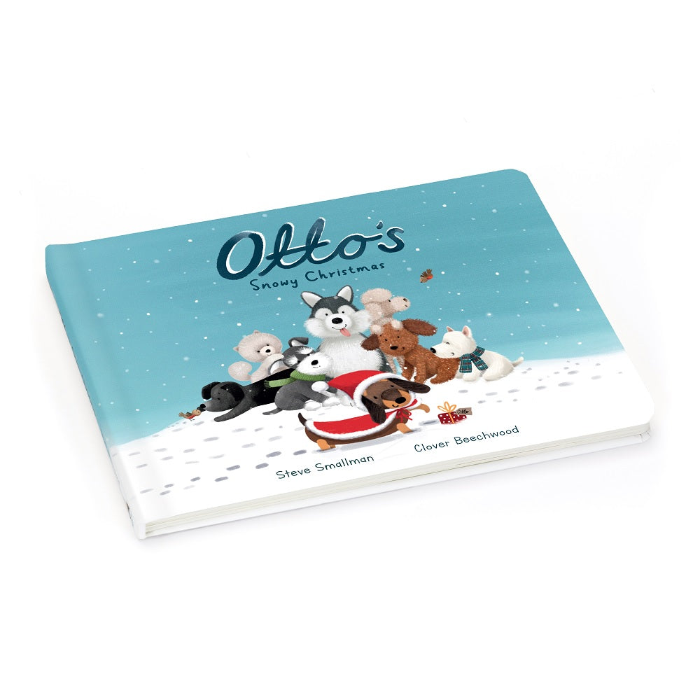 Jellycat Otto's Snowy Christmas Book