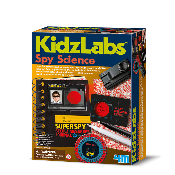 4M KidzLabs Spy Science Secret Messages