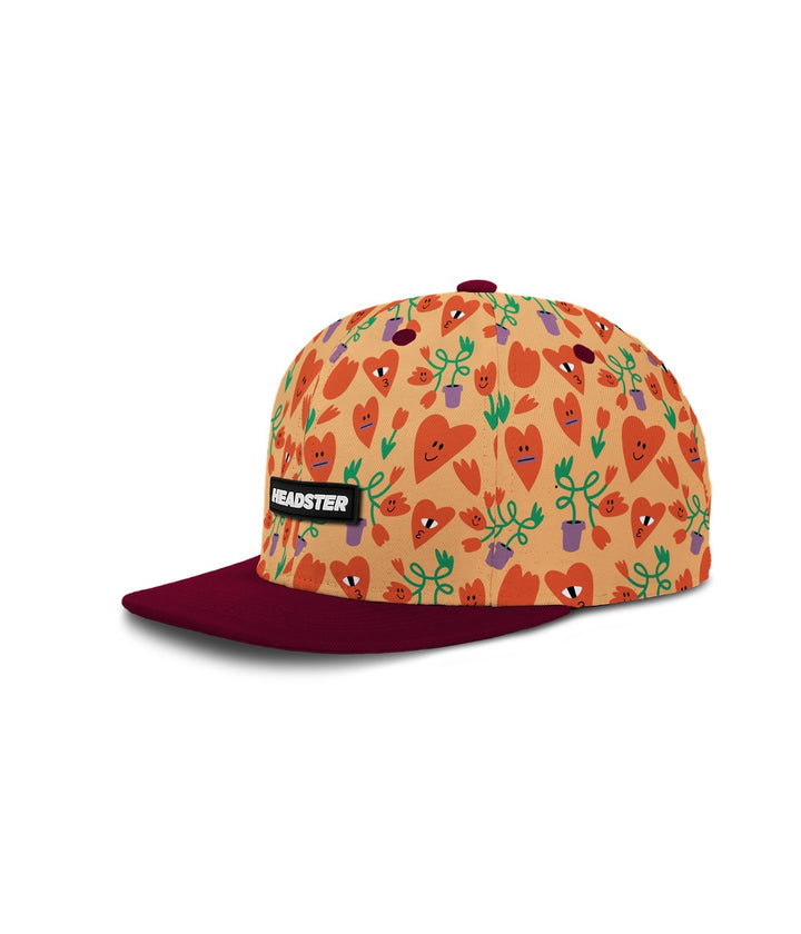 Headster Kids Plant Lovers Orange Snapback