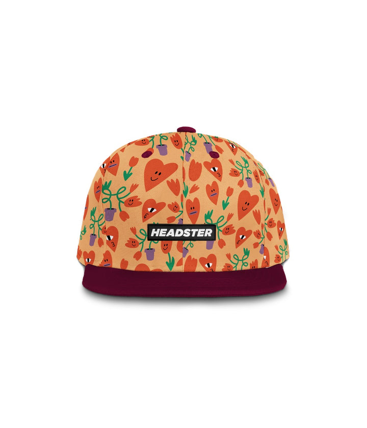 Headster Kids Plant Lovers Orange Snapback