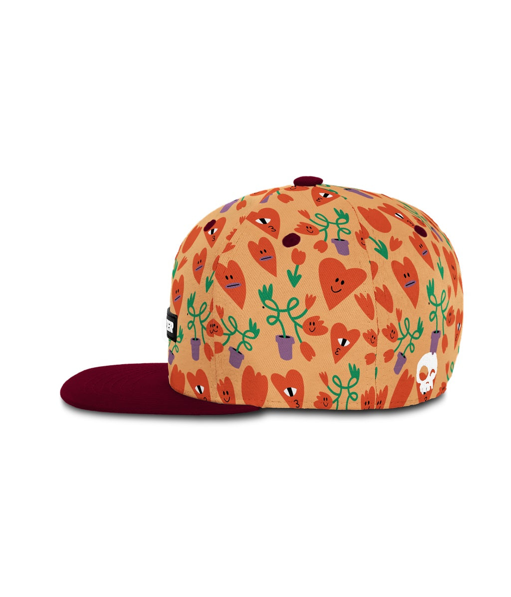 Headster Kids Plant Lovers Orange Snapback