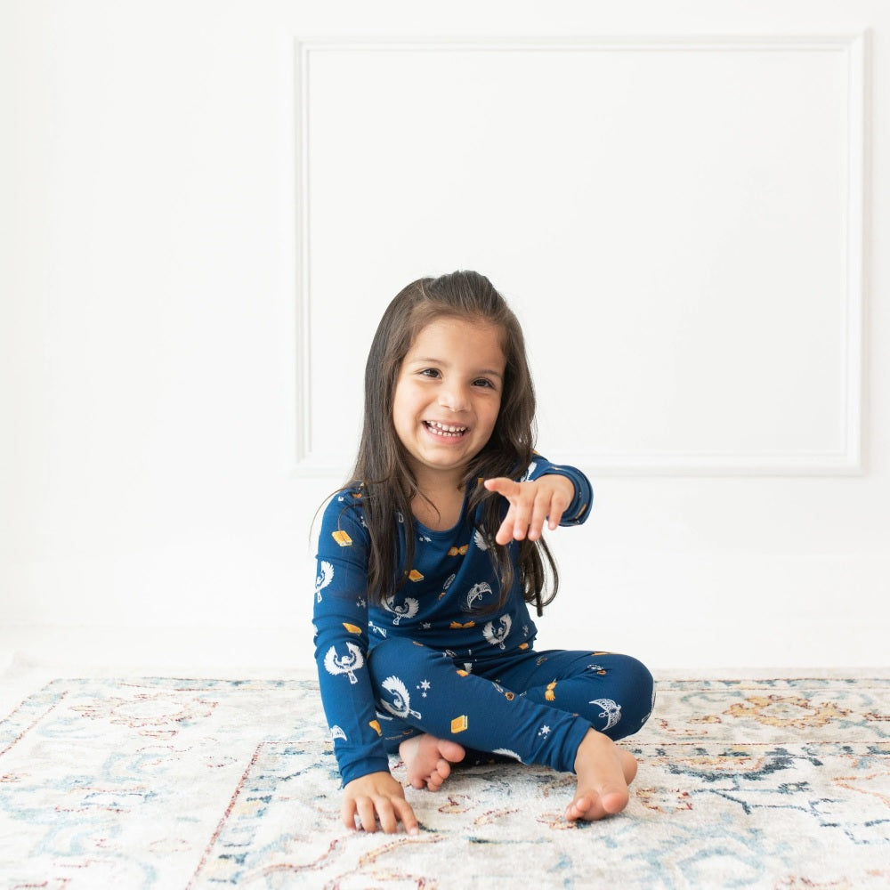 Kyte Baby Long Sleeve Pajamas (Houses of Hogwarts™) - FINAL SALE