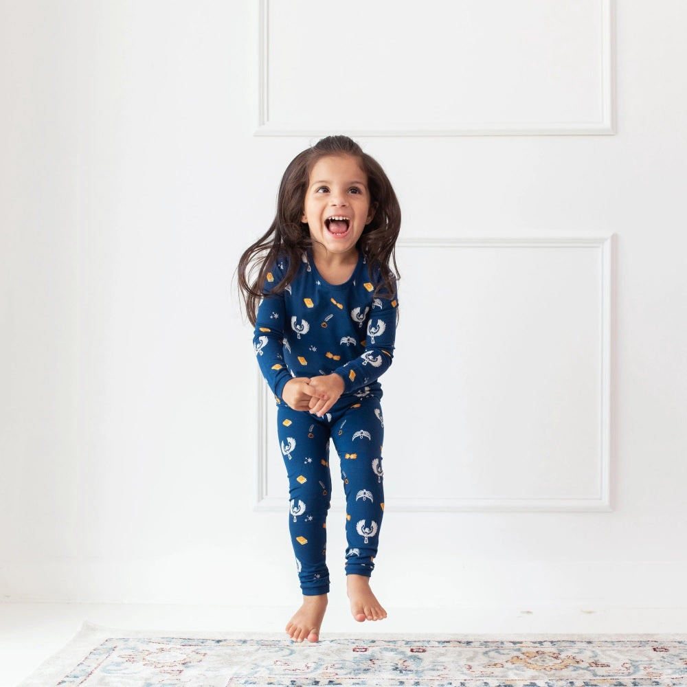 Kyte Baby Long Sleeve Pajamas (Houses of Hogwarts™) - FINAL SALE