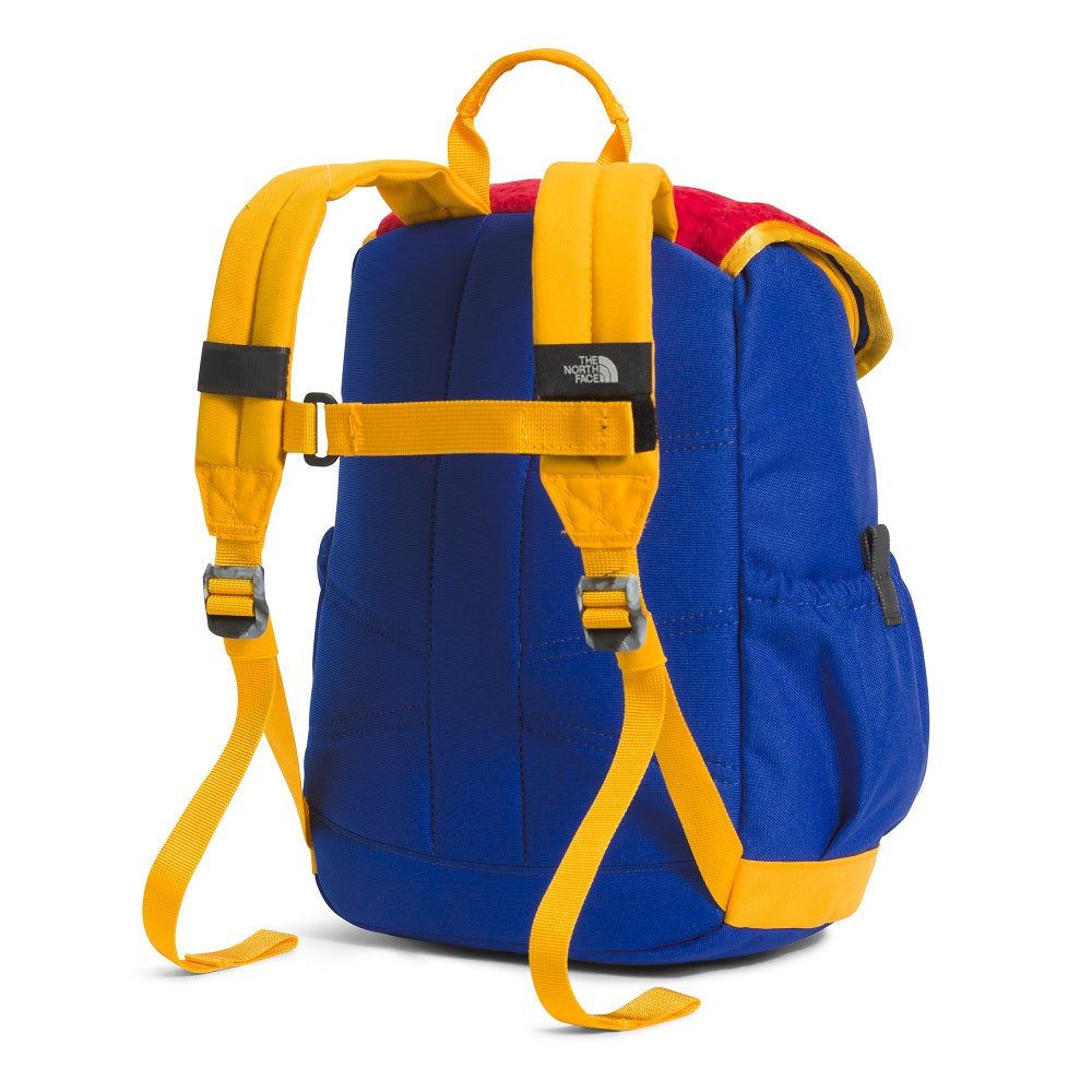 The North Face Youth Mini Explorer Backpack (TNF Red/Deep Grass Green/TNF Blue/Summit Gold)-Apparel-The North Face-031317 RD-babyandme.ca