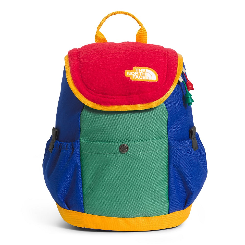 The North Face Youth Mini Explorer Backpack (TNF Red/Deep Grass Green/TNF Blue/Summit Gold)-Apparel-The North Face-031317 RD-babyandme.ca