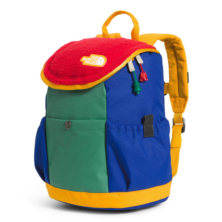 The North Face Youth Mini Explorer Backpack (TNF Red/Deep Grass Green/TNF Blue/Summit Gold)-Apparel-The North Face-031317 RD-babyandme.ca